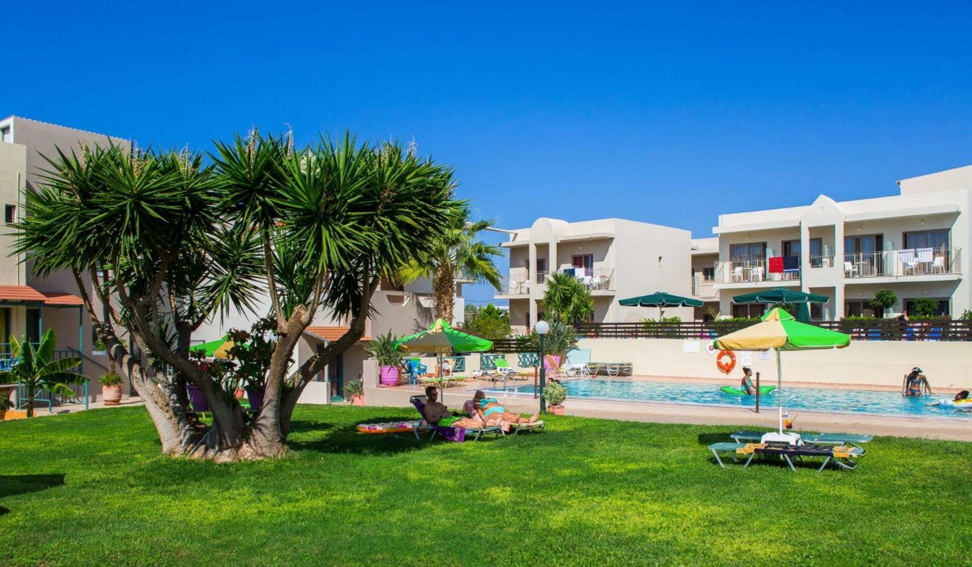Theoni Apartments ماليا المظهر الخارجي الصورة